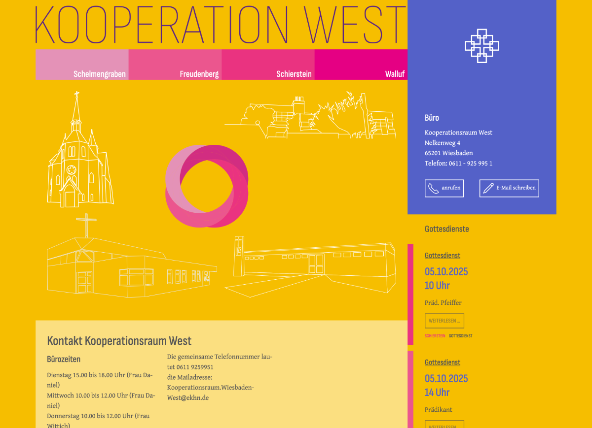 vorschau Webseite Kooperationraum-West